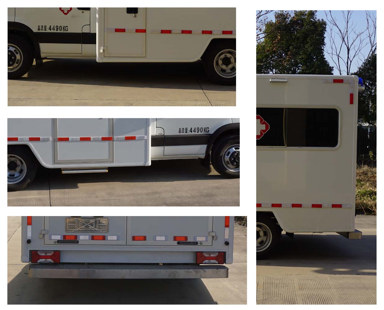 東方汽車(chē)牌ZDF5043XJHX救護(hù)車(chē)公告圖片