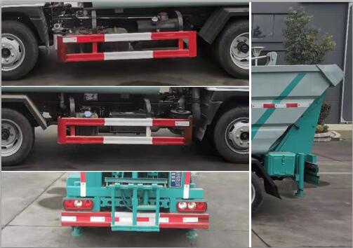 程力威牌CLW5045ZZZSH6自裝卸式垃圾車公告圖片