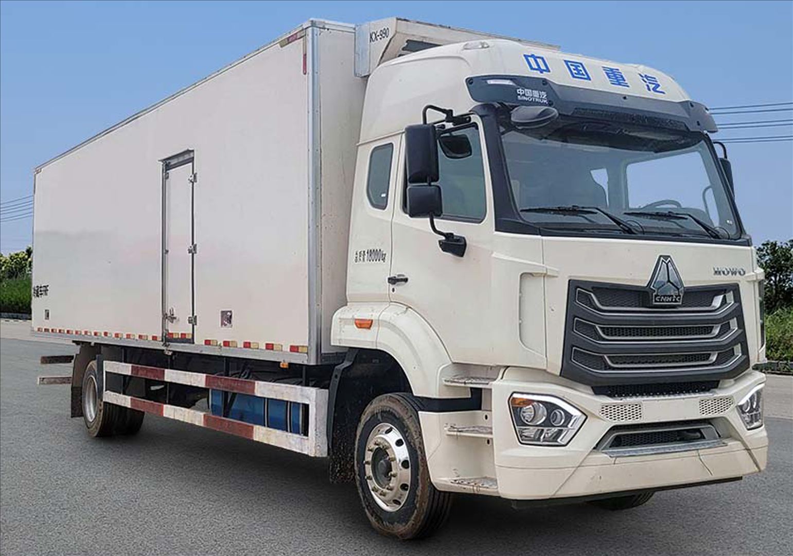 豪沃牌ZZ5187XLCN711JF1冷藏車公告圖片