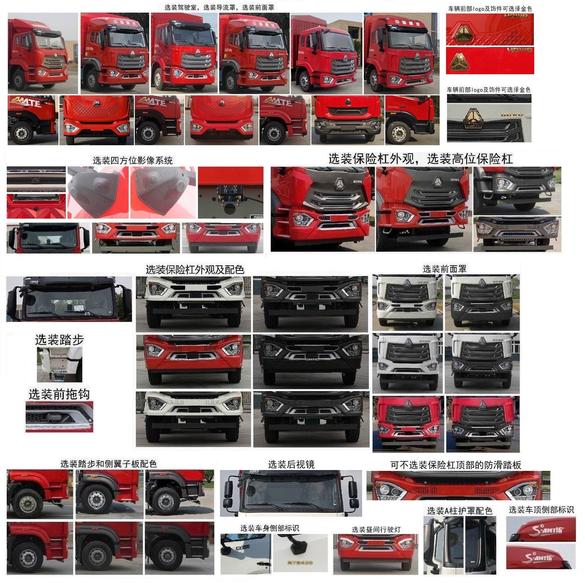 豪沃牌ZZ5187CCQK511JF1畜禽運(yùn)輸車公告圖片