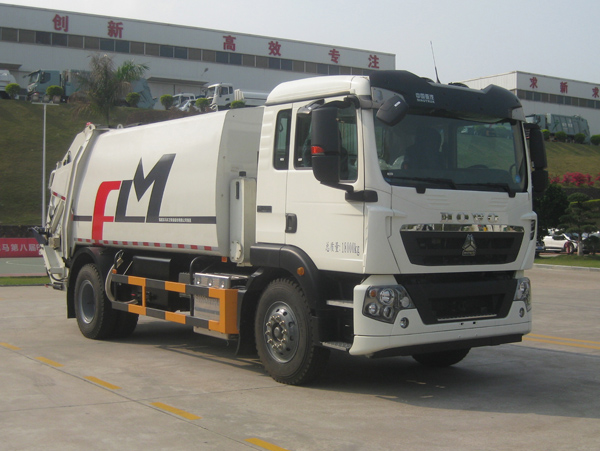 福龍馬牌FLM5180ZYSZJ6K壓縮式垃圾車