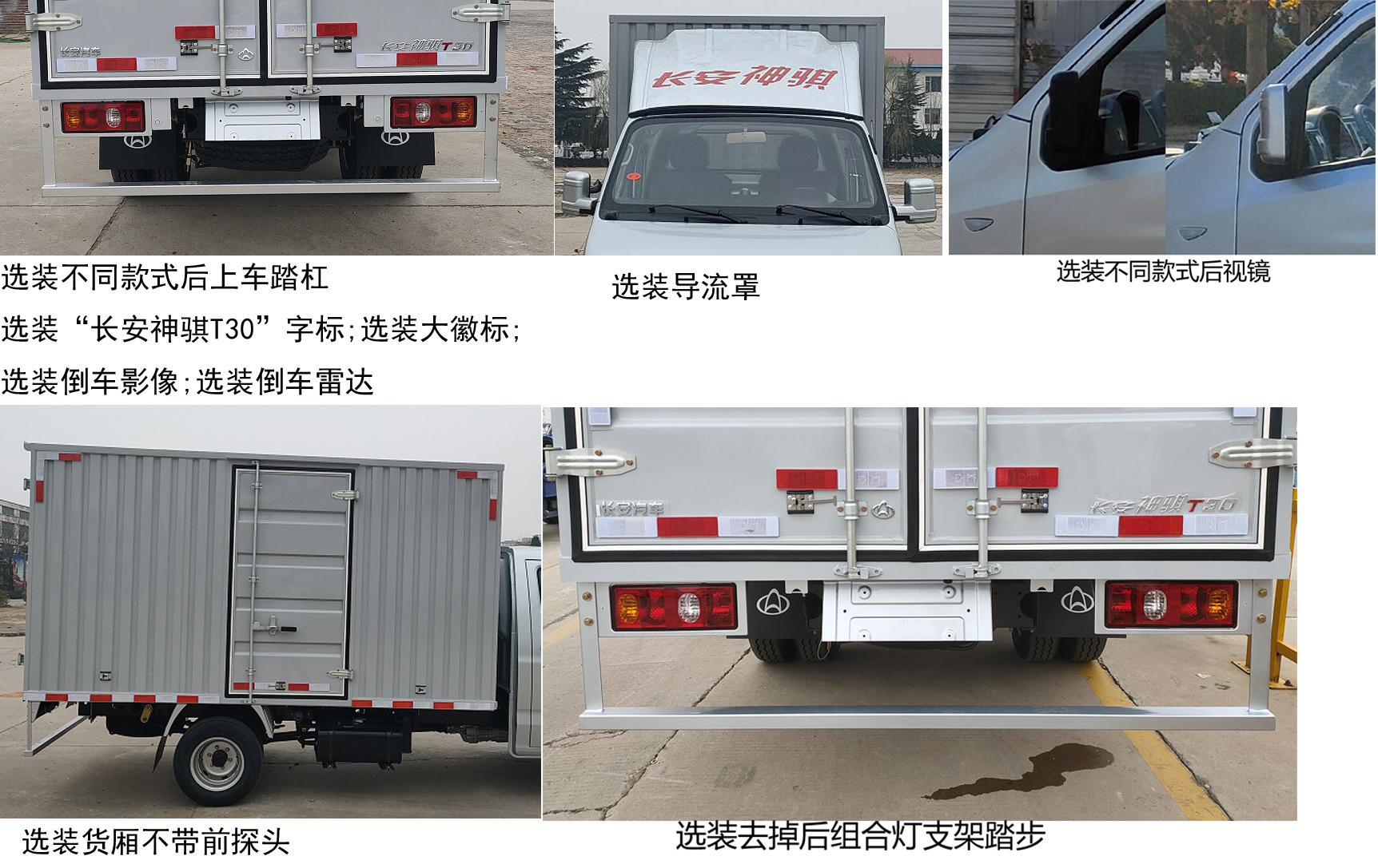 長安牌SC5031XXYDCBA6廂式運輸車公告圖片