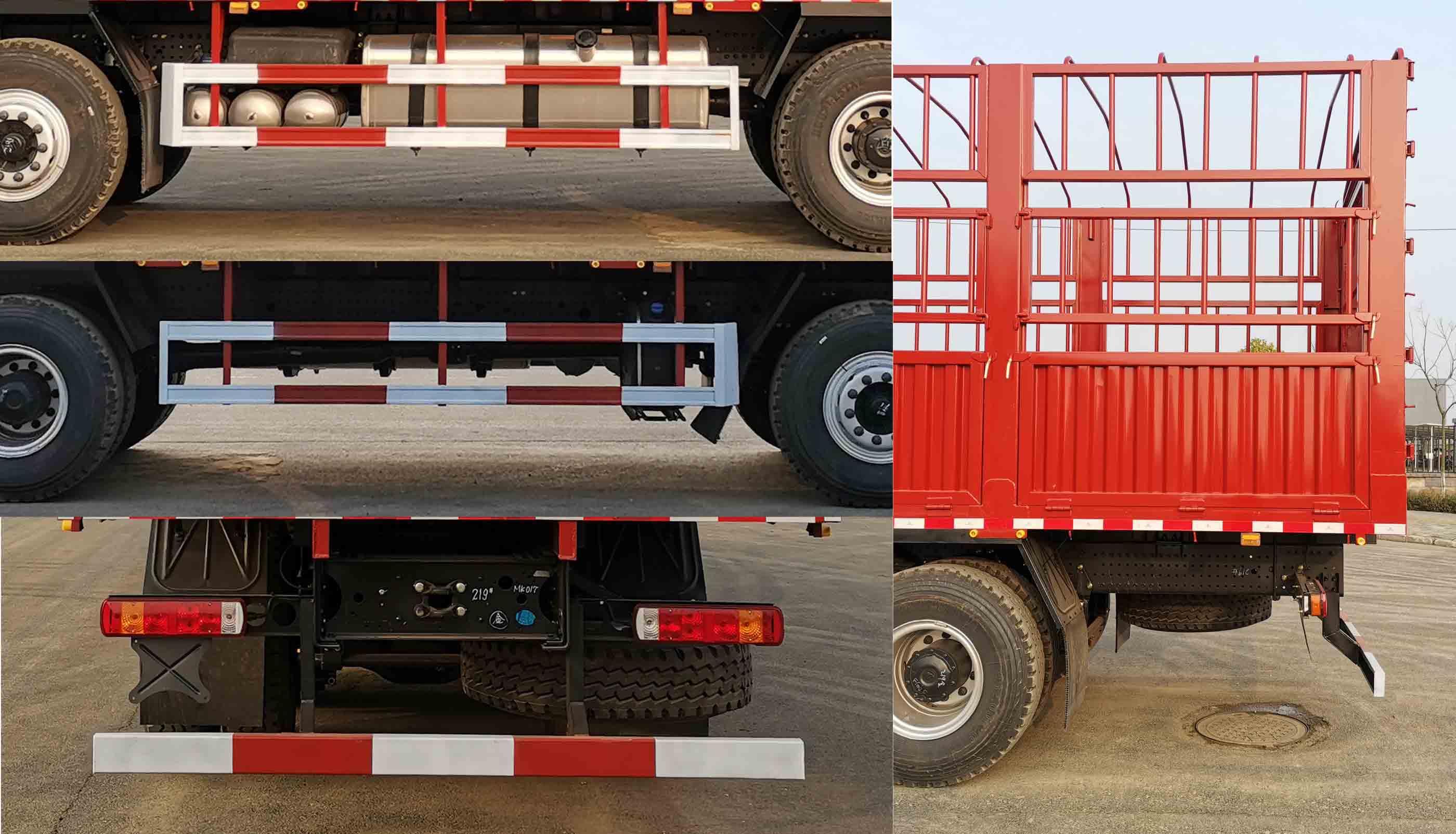 歐曼牌BJ5319CCYY6GRL-04倉柵式運(yùn)輸車公告圖片