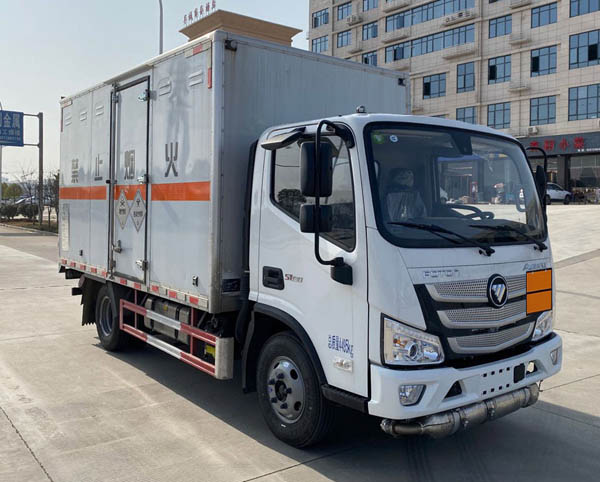 楚勝牌CSC5045XDGB6毒性和感染性物品廂式運輸車公告圖片