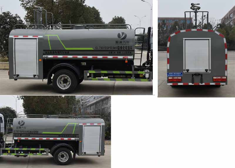 縱昂牌CLT5070GPSEQ6B綠化噴灑車公告圖片