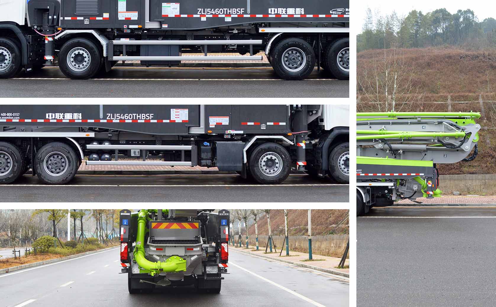 中聯(lián)牌ZLJ5460THBSF混凝土泵車公告圖片