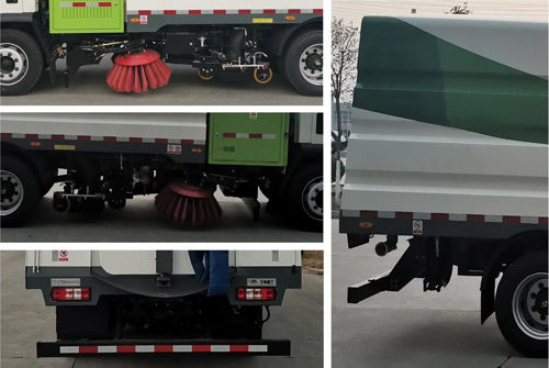 宇通牌YTZ5102TXSD0BEV純電動洗掃車公告圖片