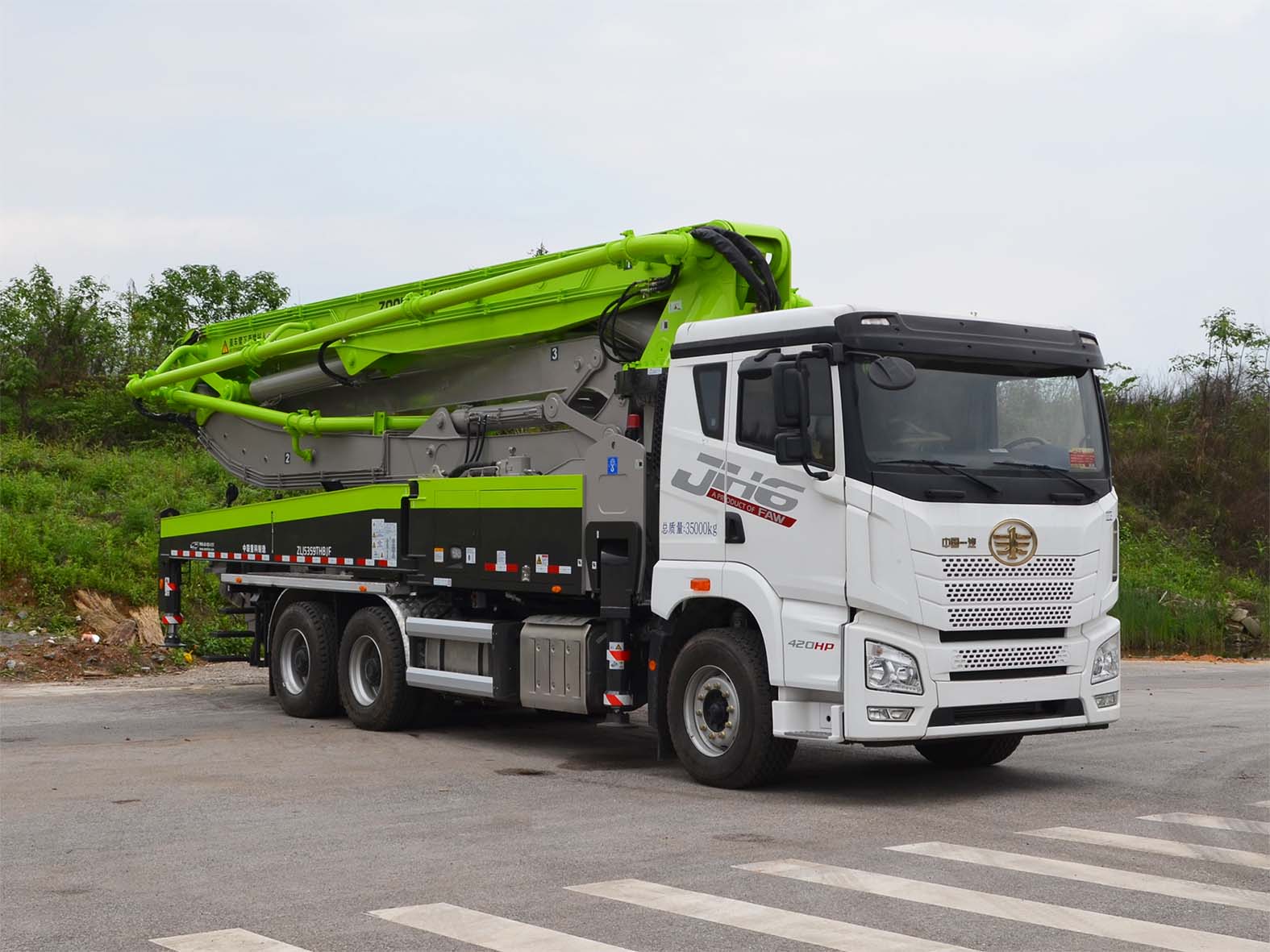 ZLJ5359THBJF型混凝土泵車圖片