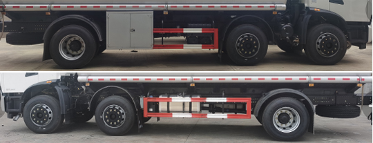 潤知星牌SCS5262GRYDFH6易燃液體罐式運(yùn)輸車公告圖片