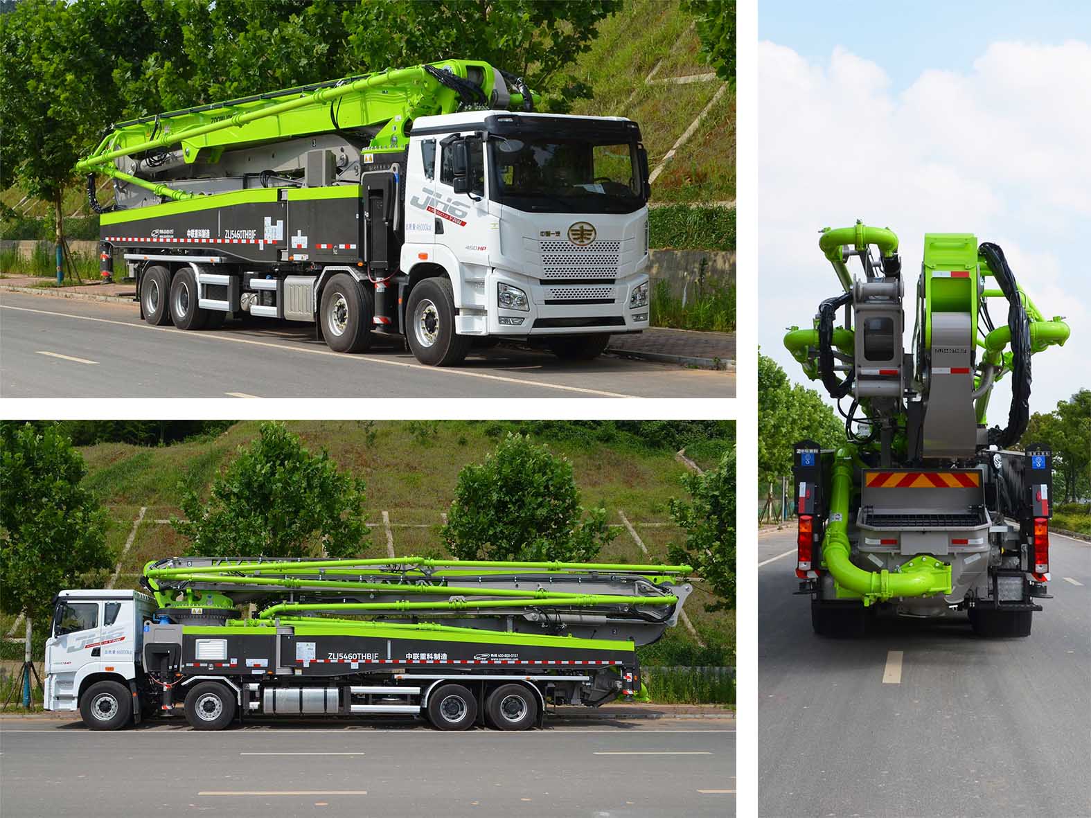 中聯(lián)牌ZLJ5460THBJF混凝土泵車公告圖片
