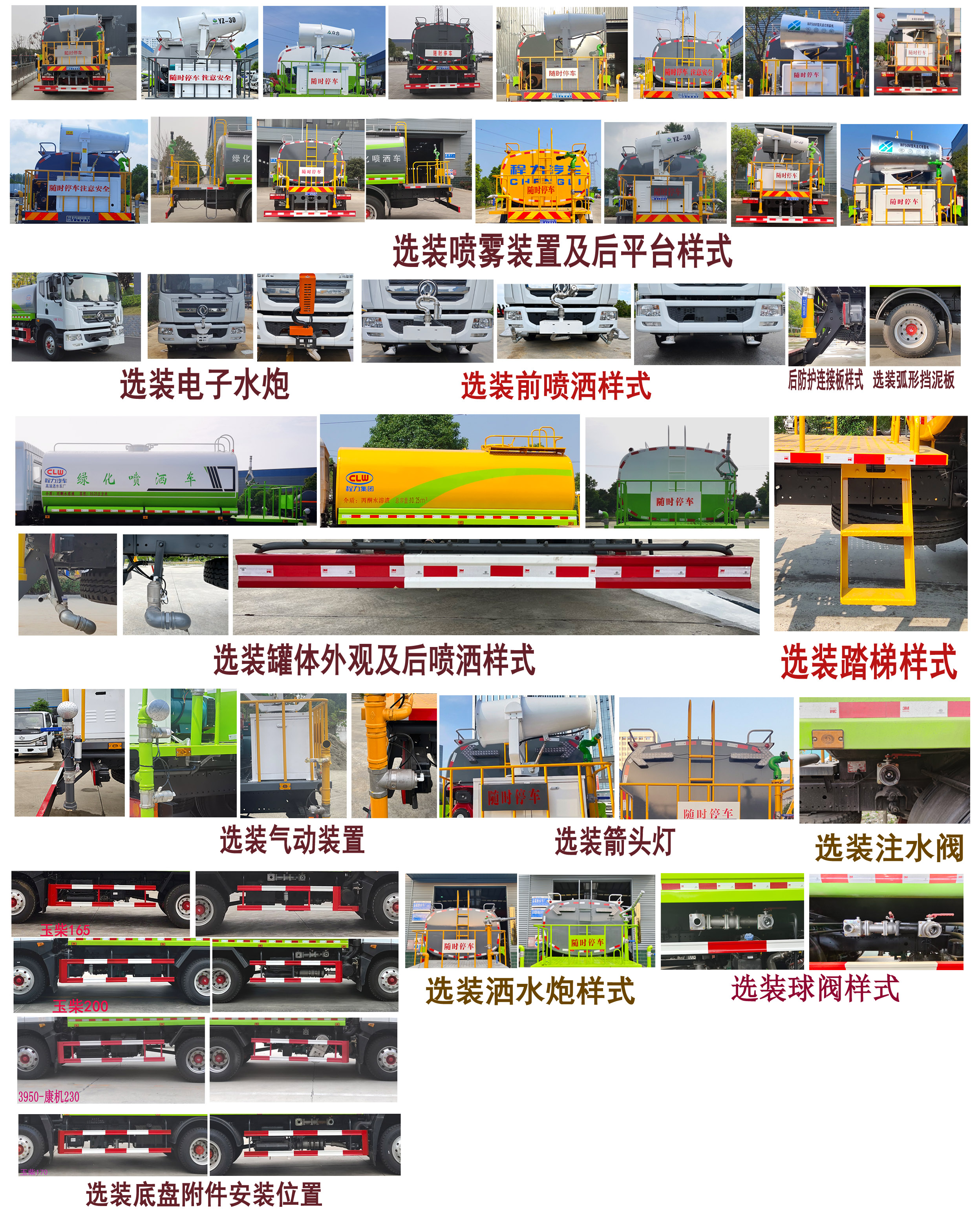 程力牌CL5161GPSD6綠化噴灑車公告圖片