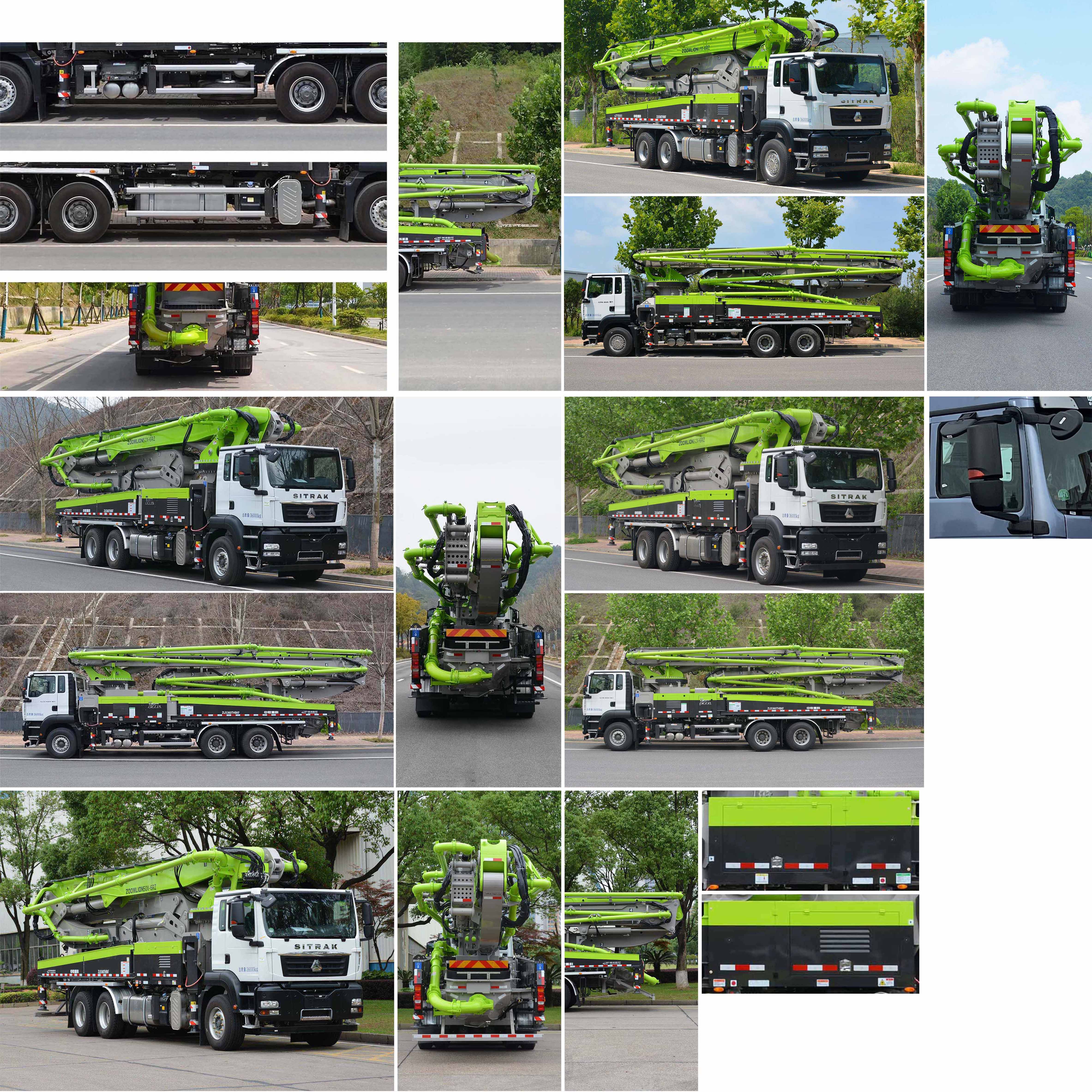 中聯(lián)牌ZLJ5360THBKF混凝土泵車公告圖片