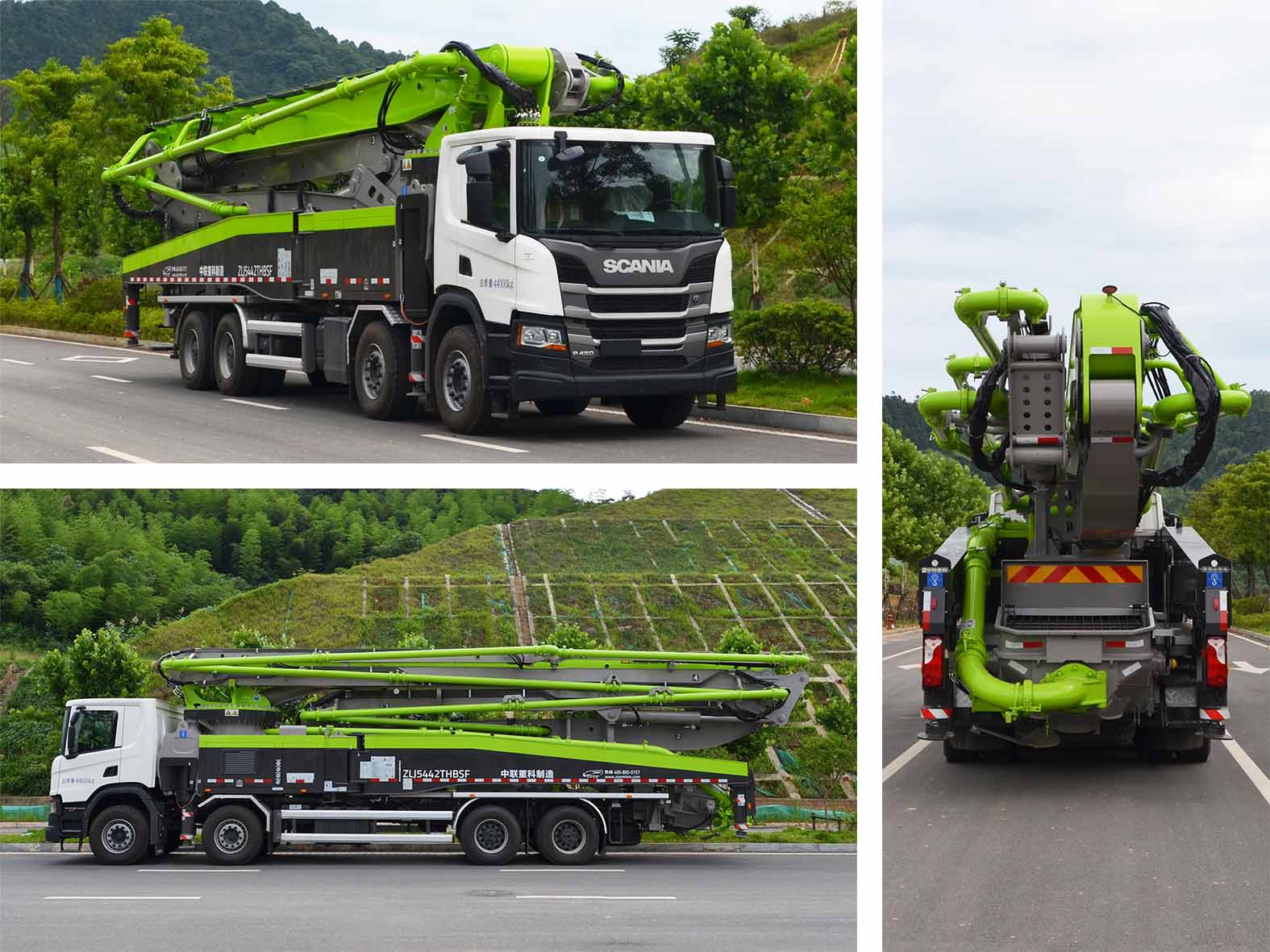 中聯(lián)牌ZLJ5442THBSF混凝土泵車公告圖片