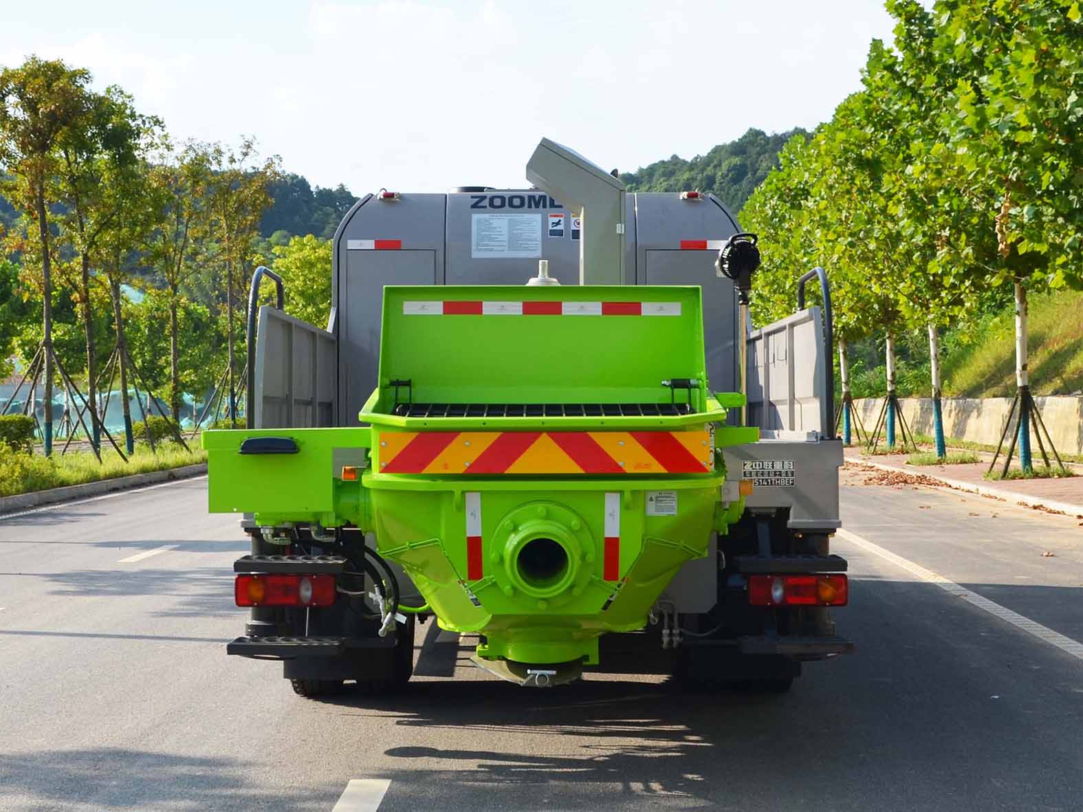 中聯(lián)牌ZLJ5141THBEF車載式混凝土泵車公告圖片