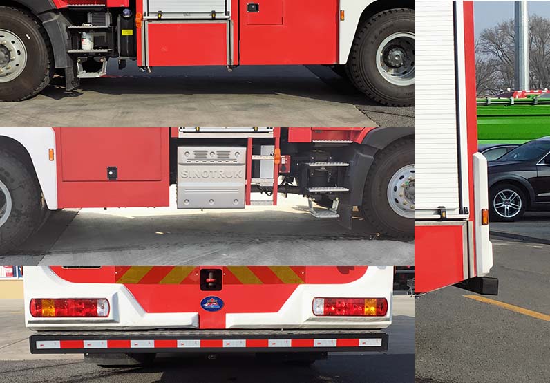 海潮牌BXF5190GXFSG80/HT水罐消防車(chē)公告圖片