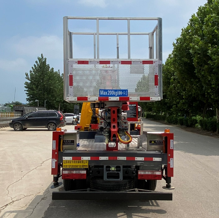 祥農達牌SGW5040JGKHF6高空作業(yè)車公告圖片