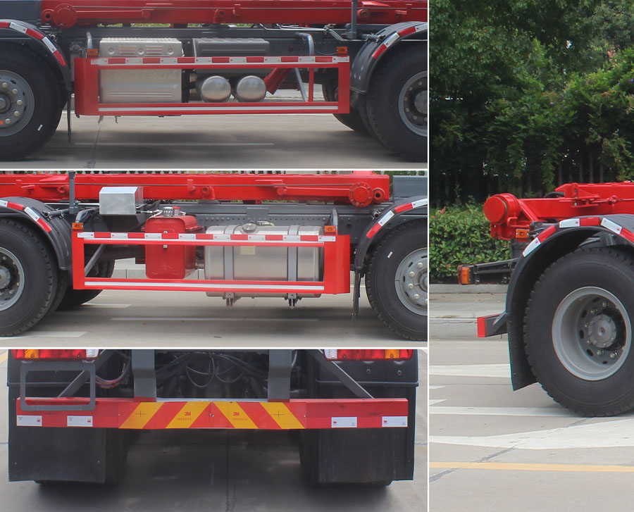 潤知星牌SCS5312ZXXZZ6車廂可卸式垃圾車公告圖片