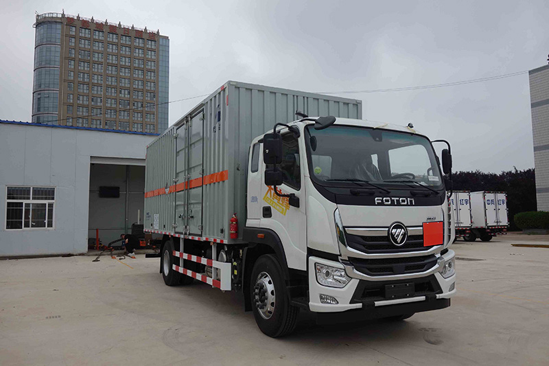 紅宇牌HYJ5180XZW-BJ1雜項危險物品廂式運輸車