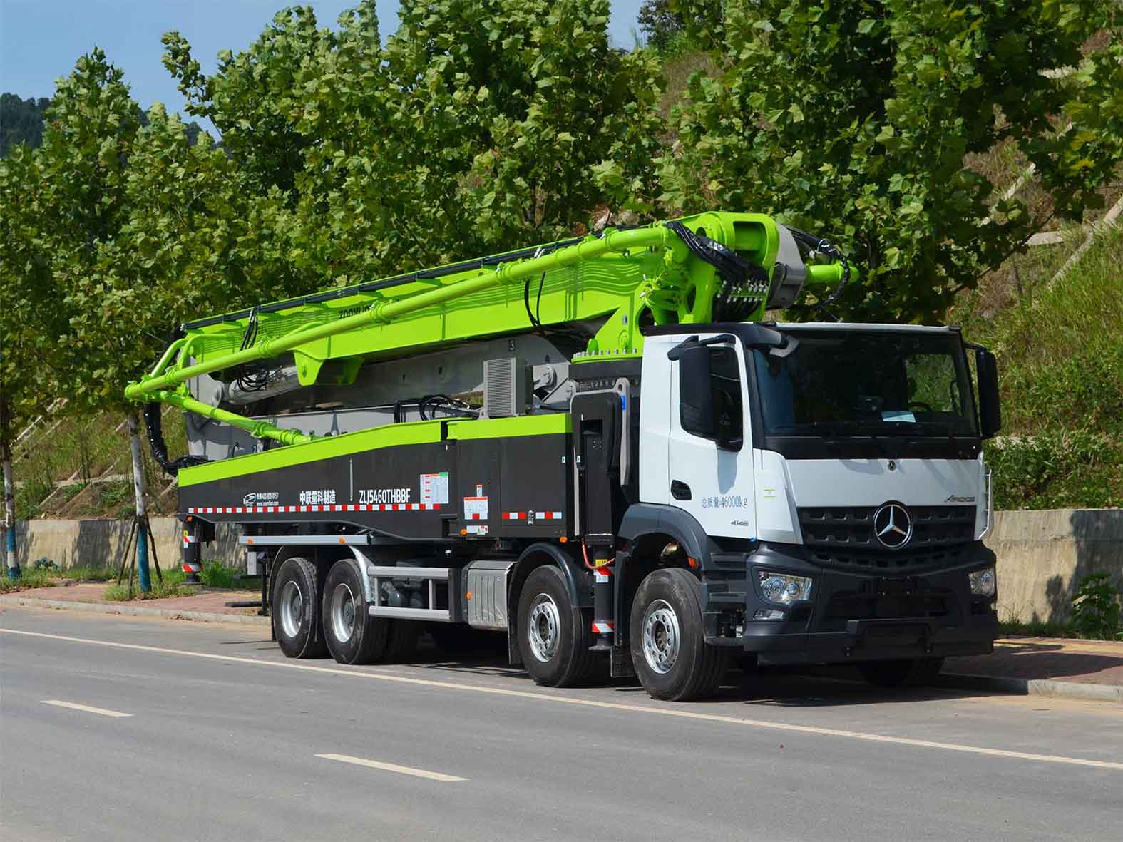 ZLJ5460THBBF型混凝土泵車圖片
