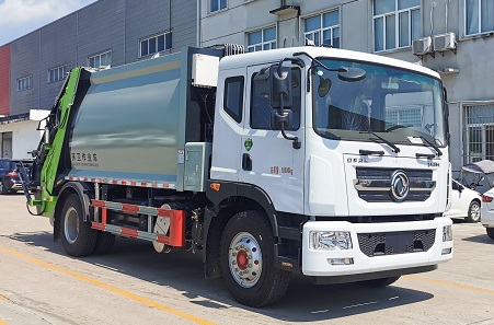 程力威牌CLW5182ZYS6WL壓縮式垃圾車公告圖片