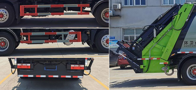 程力威牌CLW5182ZYS6WL壓縮式垃圾車公告圖片