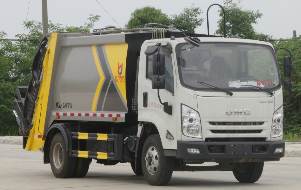 凱力風(fēng)牌KLF5080ZYSJ6壓縮式垃圾車公告圖片