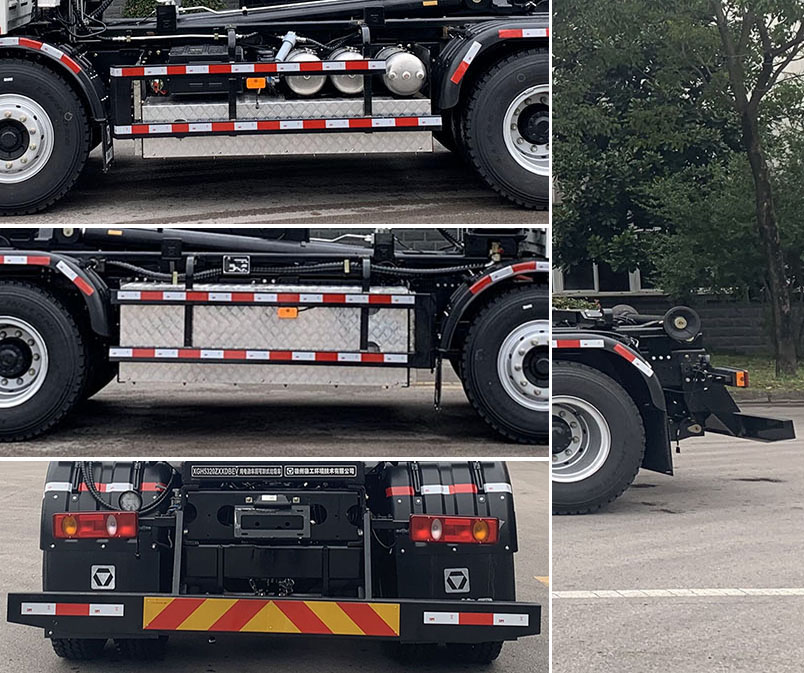 徐工牌XGH5320ZXXDBEV純電動車廂可卸式垃圾車公告圖片