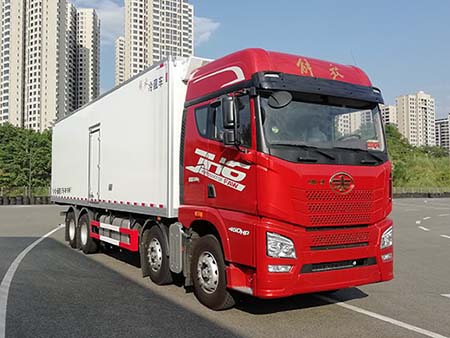 解放牌CA5310XLCP25K8L7T4E6A90冷藏車公告圖片