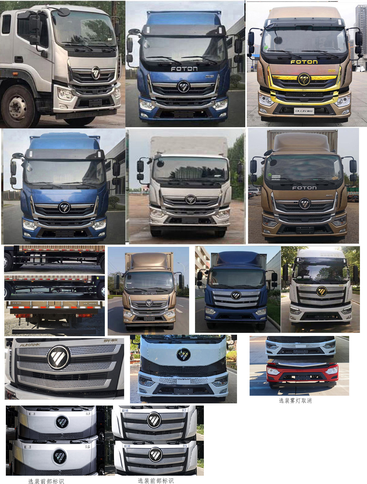 福田牌BJ5166XXYKPGK-AD1廂式運輸車公告圖片