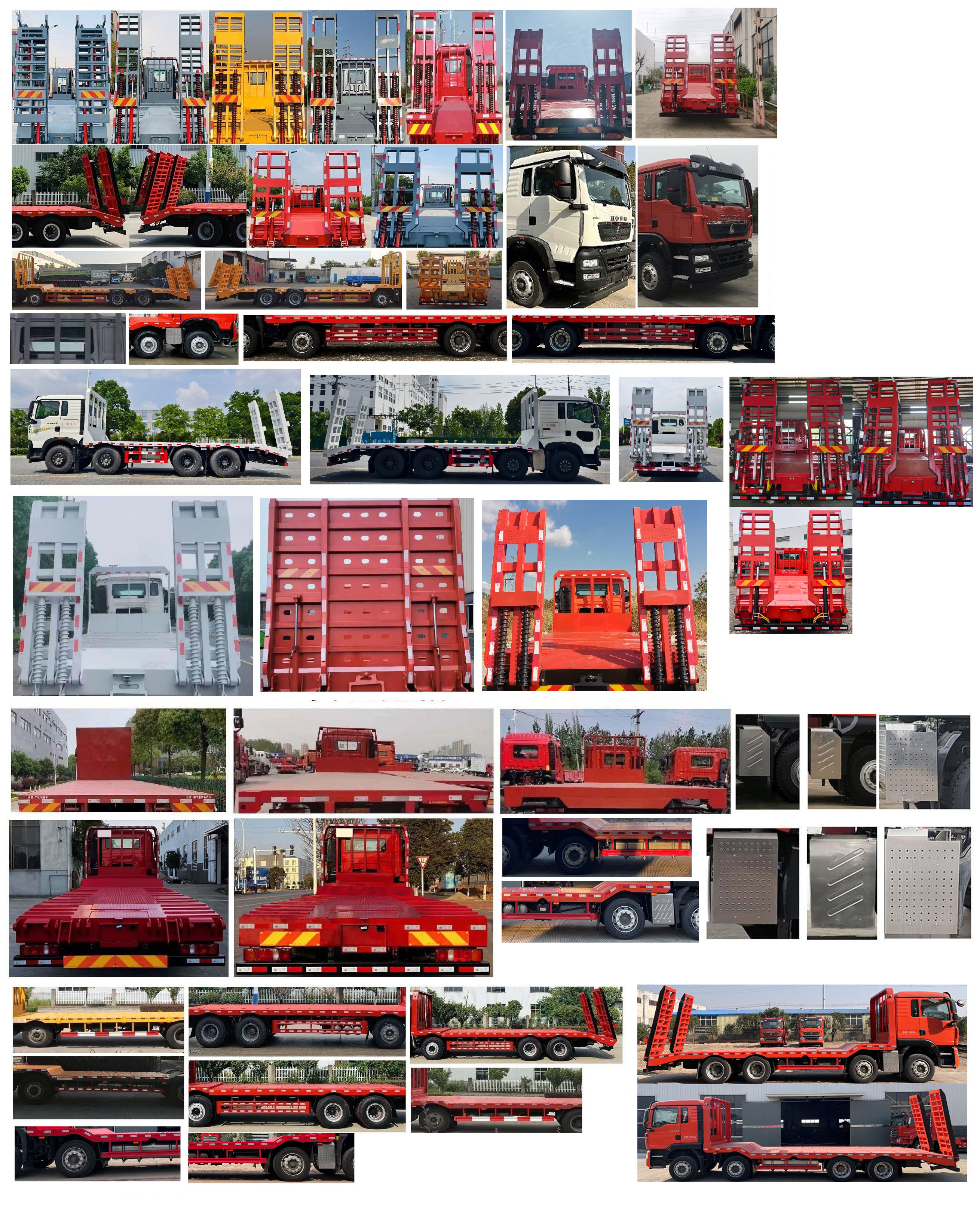 豪沃牌ZZ5317TPBN466GF1平板運(yùn)輸車公告圖片