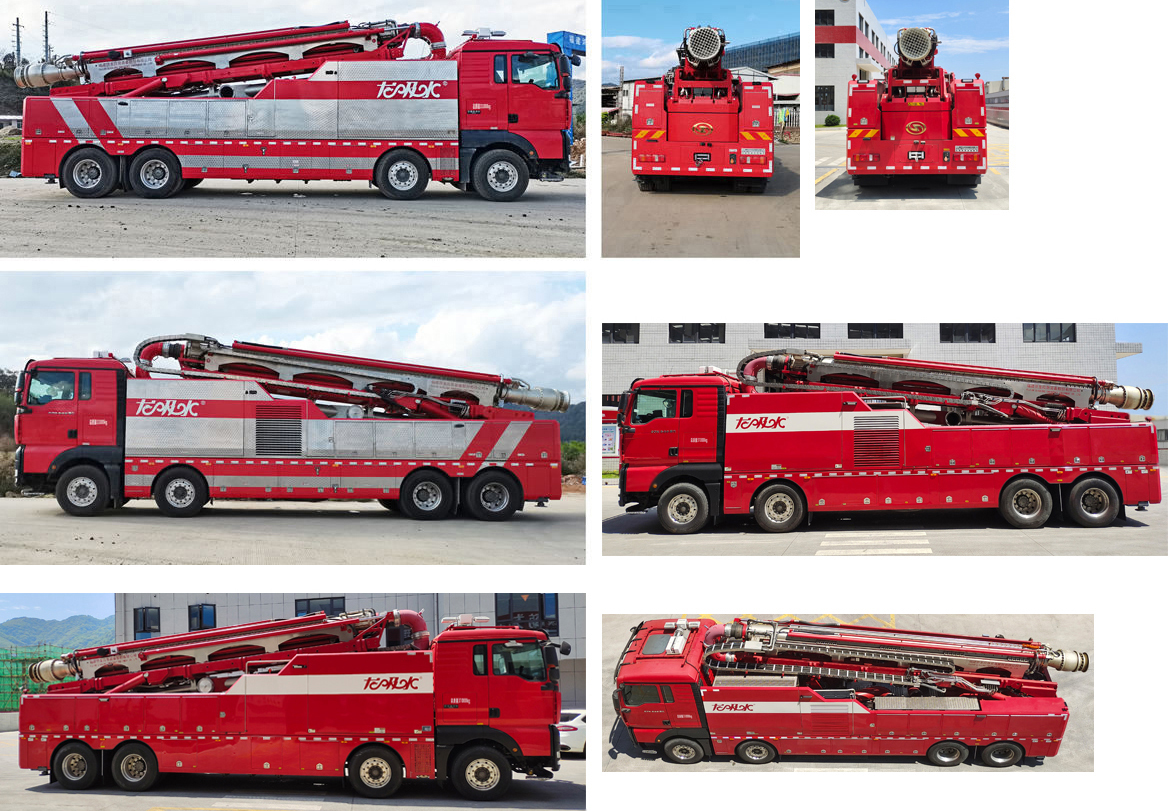 龍吸水牌FLG5310TGP78Z遠程供排水搶險車公告圖片