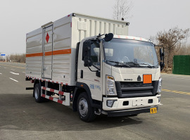 中燕牌BSZ5124XRQC6B易燃气体厢式运输车