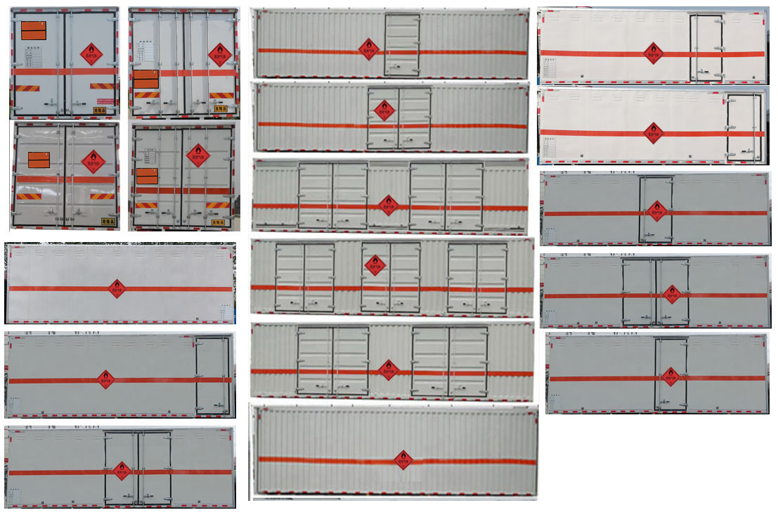 順風(fēng)智造牌SFZ5180XRQCAJ6易燃?xì)怏w廂式運(yùn)輸車公告圖片