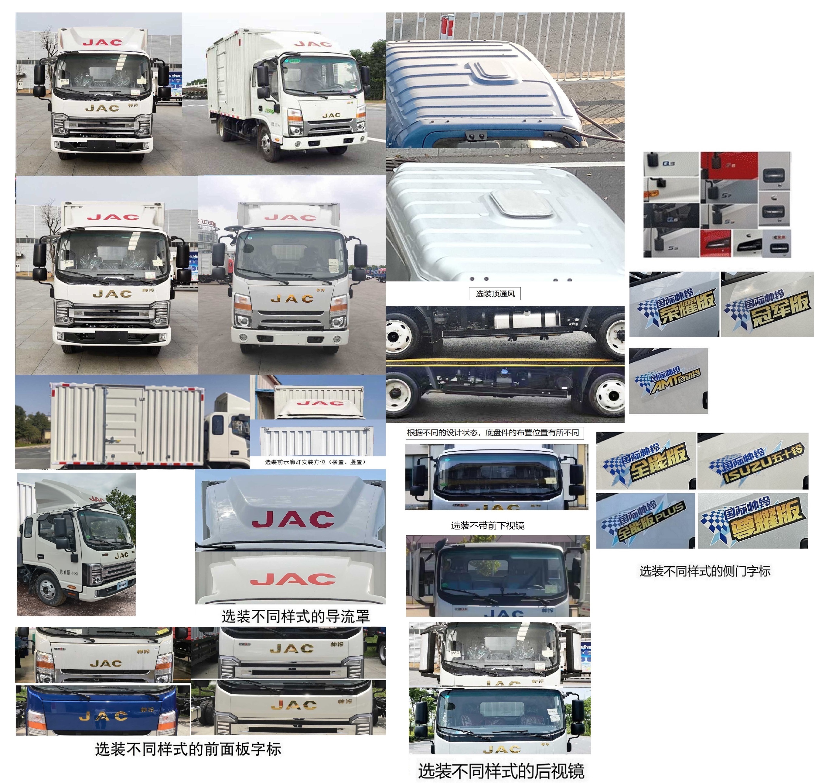 江淮牌HFC5041XXYP73K1B4S-2廂式運(yùn)輸車公告圖片