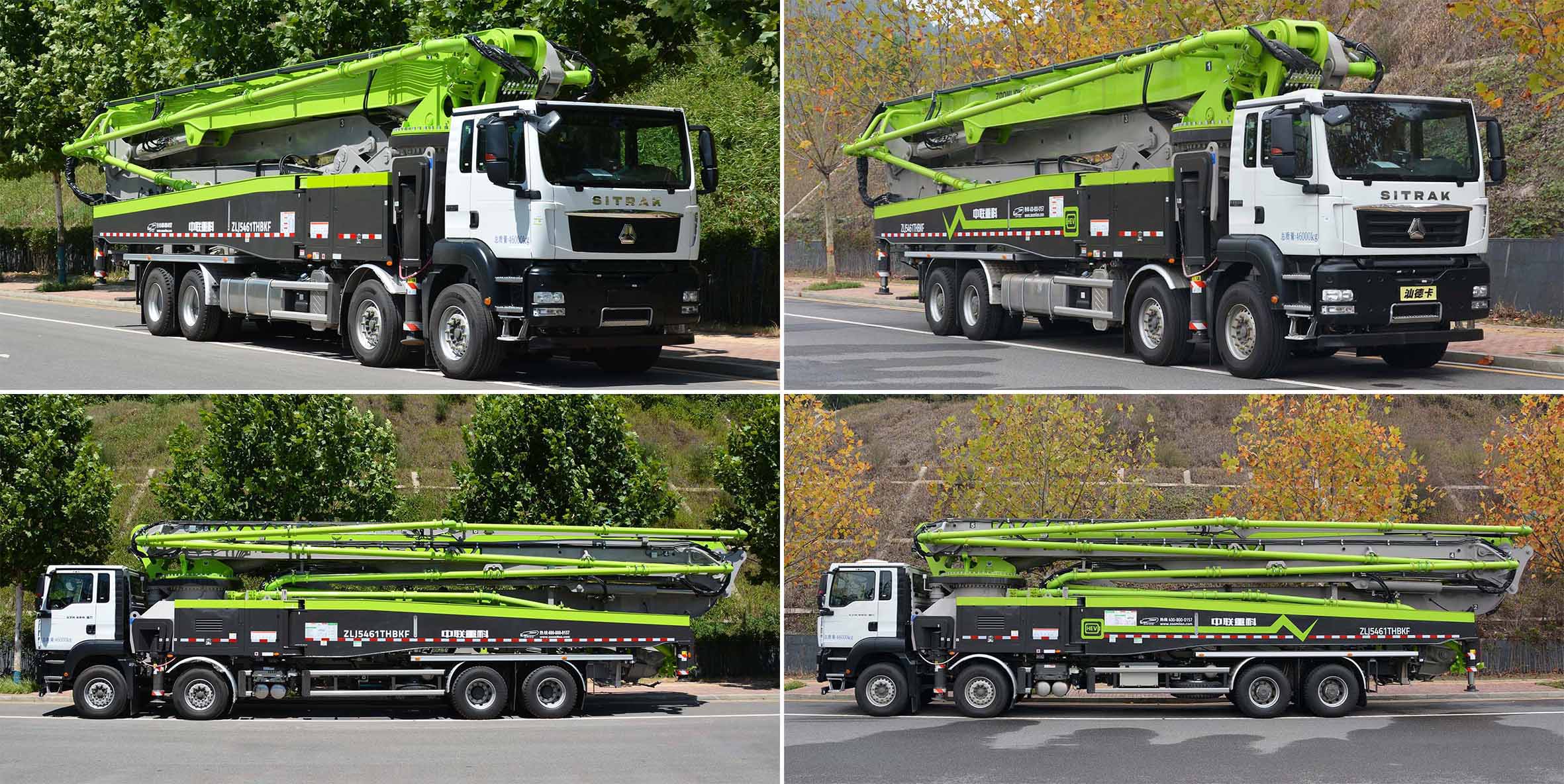 中聯(lián)牌ZLJ5461THBKF混凝土泵車公告圖片
