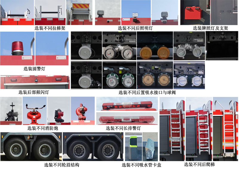 中聯(lián)牌ZLF5320GXFPM160泡沫消防車公告圖片