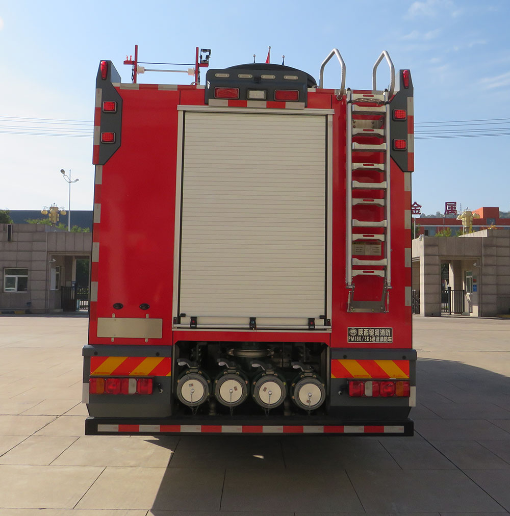 銀河牌BX5390GXFPM180/SK6泡沫消防車公告圖片