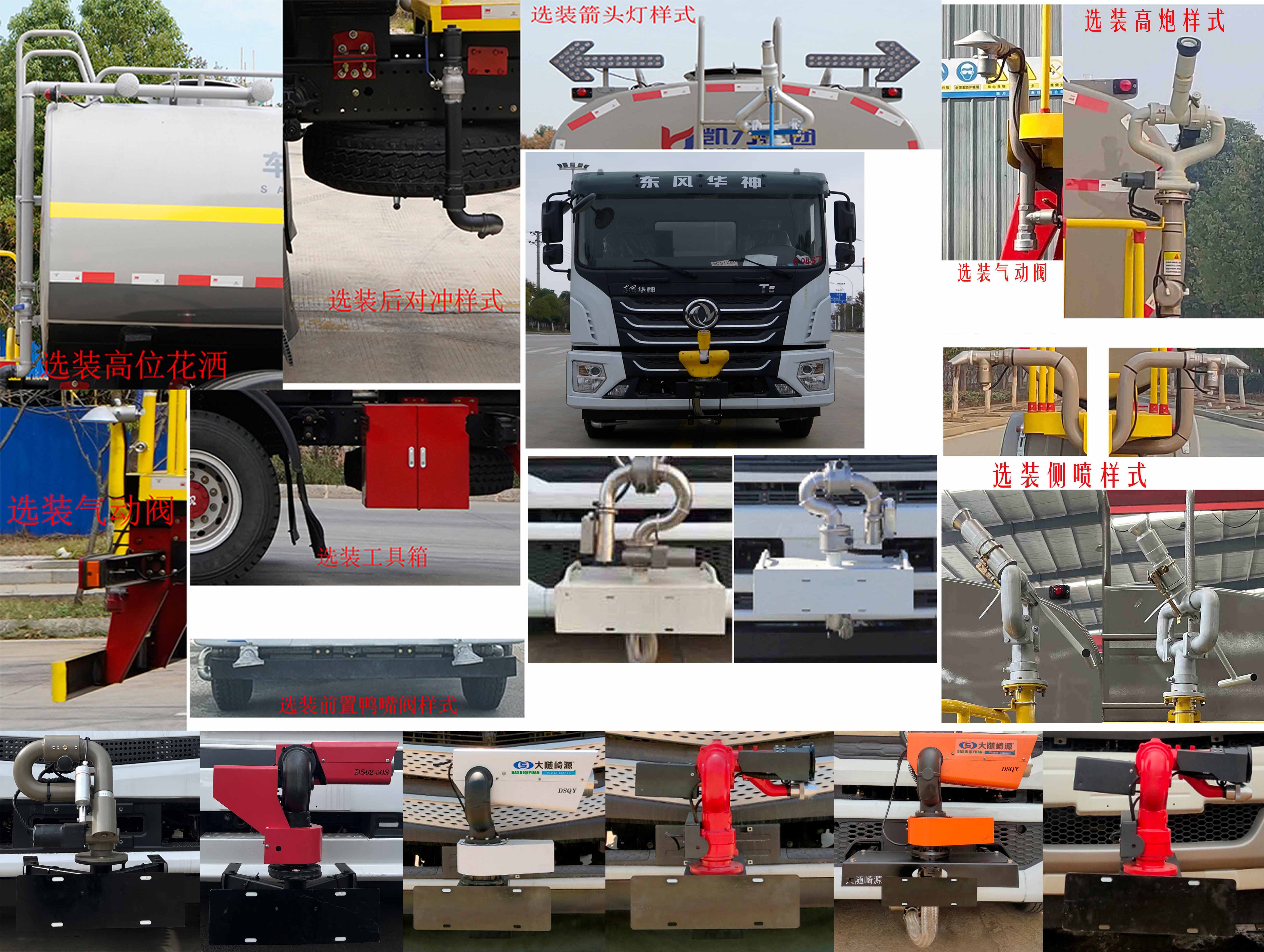 凱力風(fēng)牌KLF5180GPSHS6綠化噴灑車公告圖片