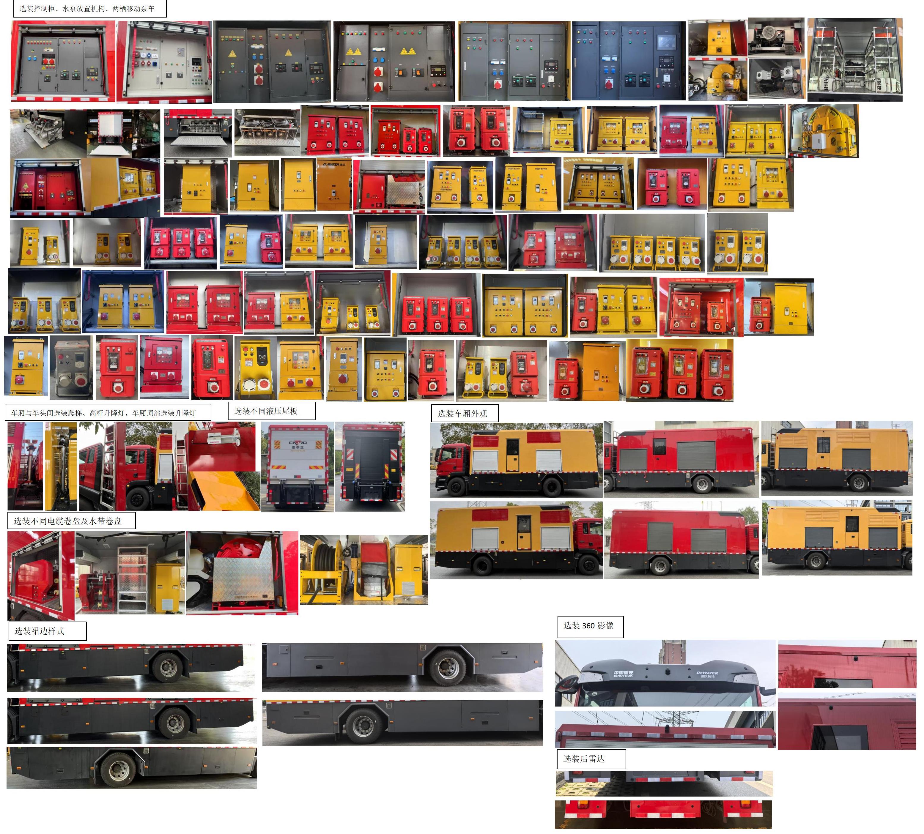 笛沃牌DWP5181TPSDK1大流量排水搶險車公告圖片