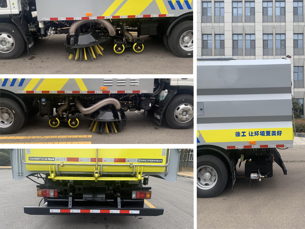 徐工牌XGH5080TXCQ6吸塵車公告圖片