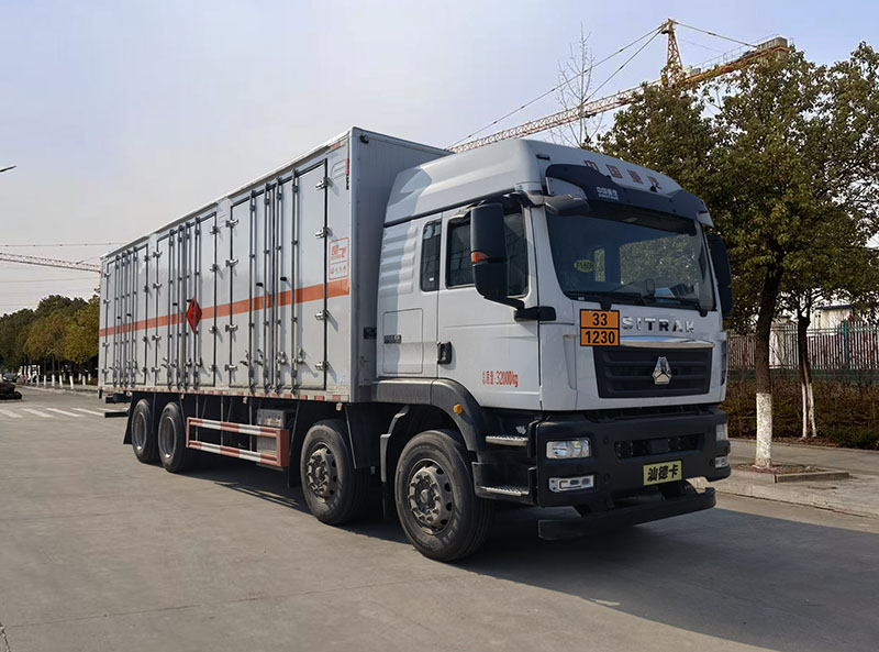 楚飛牌CLQ5320XRY6ZZ易燃液體廂式運輸車公告圖片