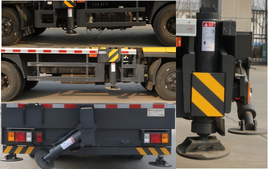 新飛工牌HFL5111JQZ汽車起重機公告圖片