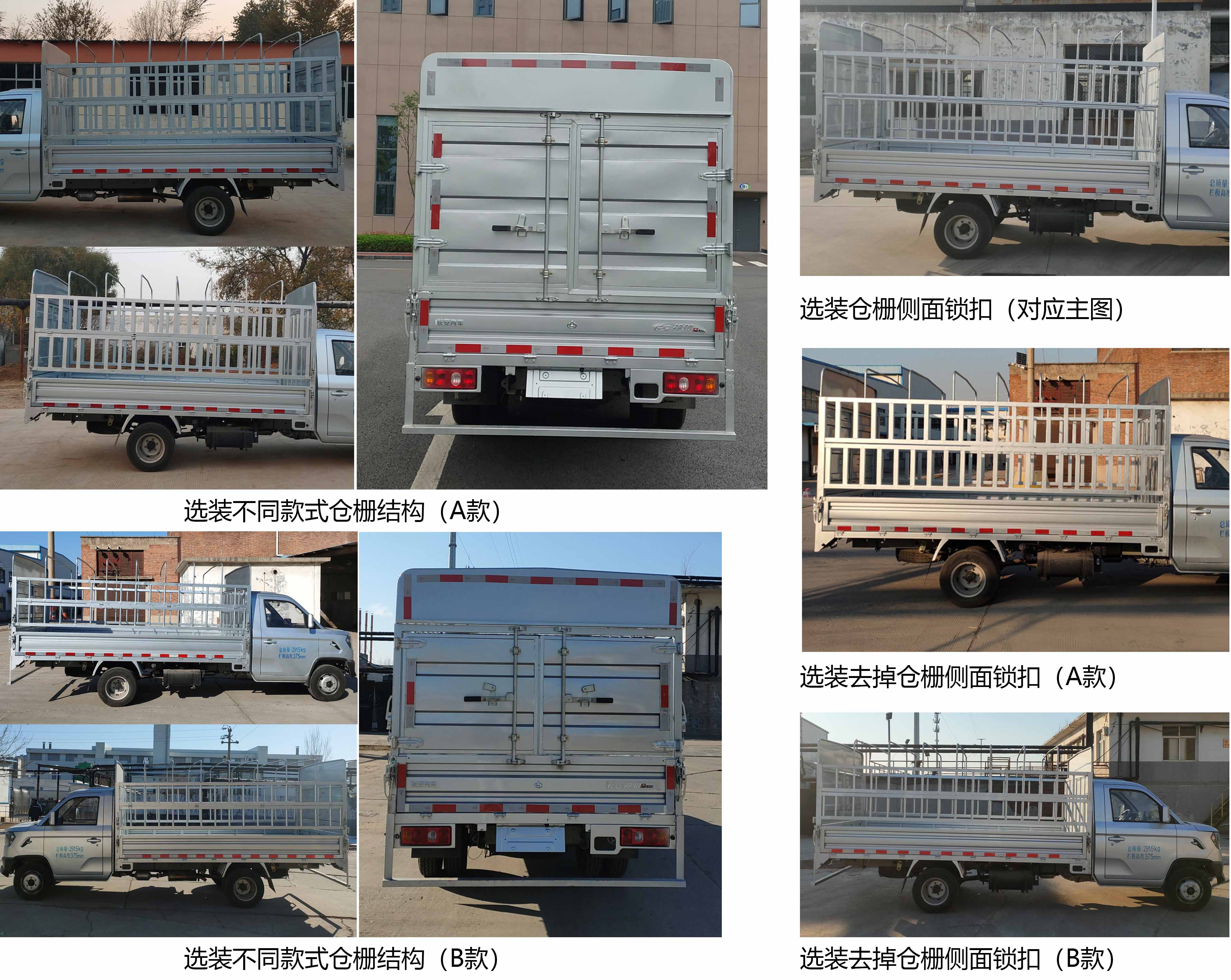 長(zhǎng)安牌SC5031CCYDCAV6倉(cāng)柵式運(yùn)輸車公告圖片