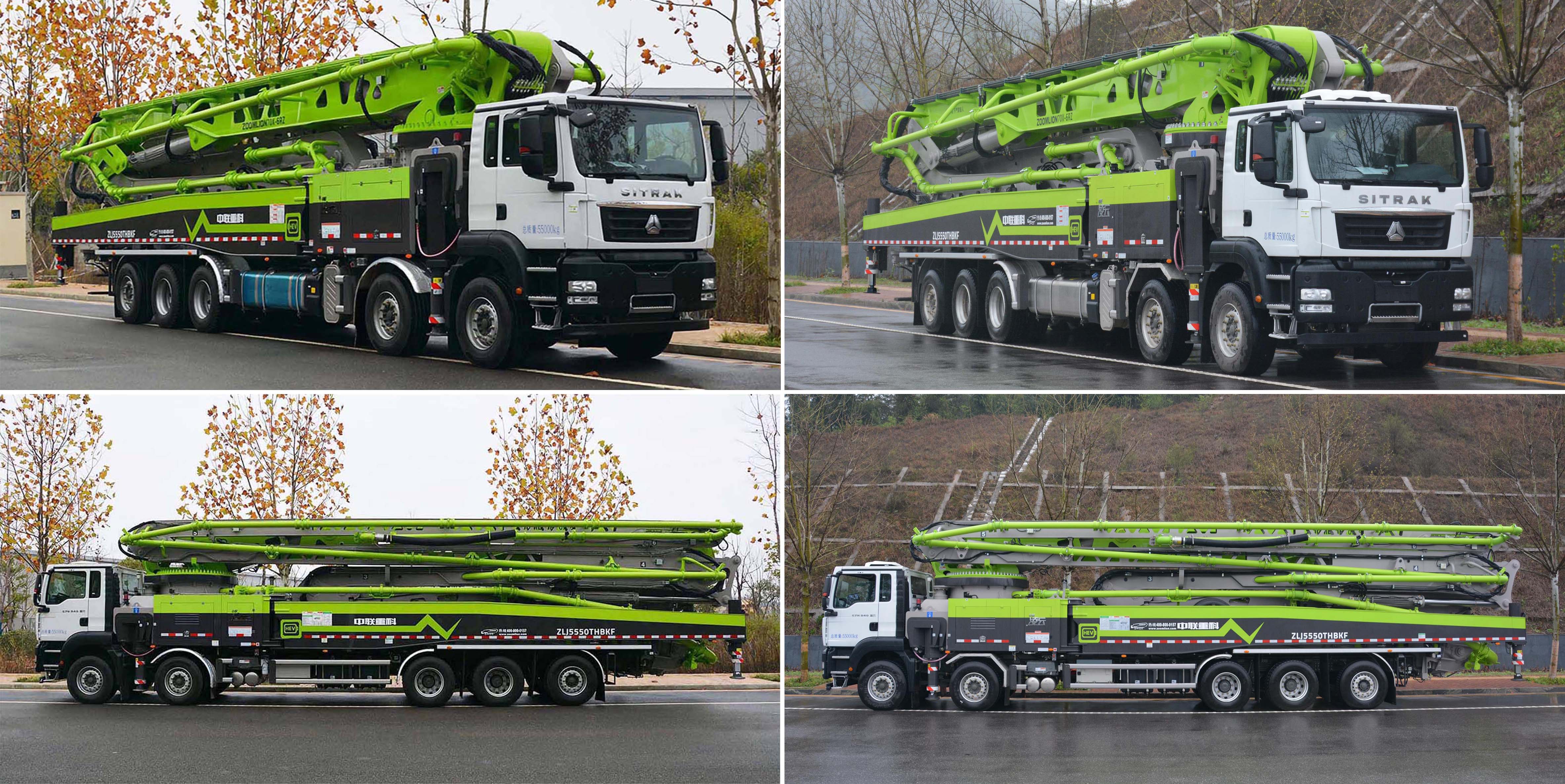 中聯(lián)牌ZLJ5550THBKF混凝土泵車公告圖片
