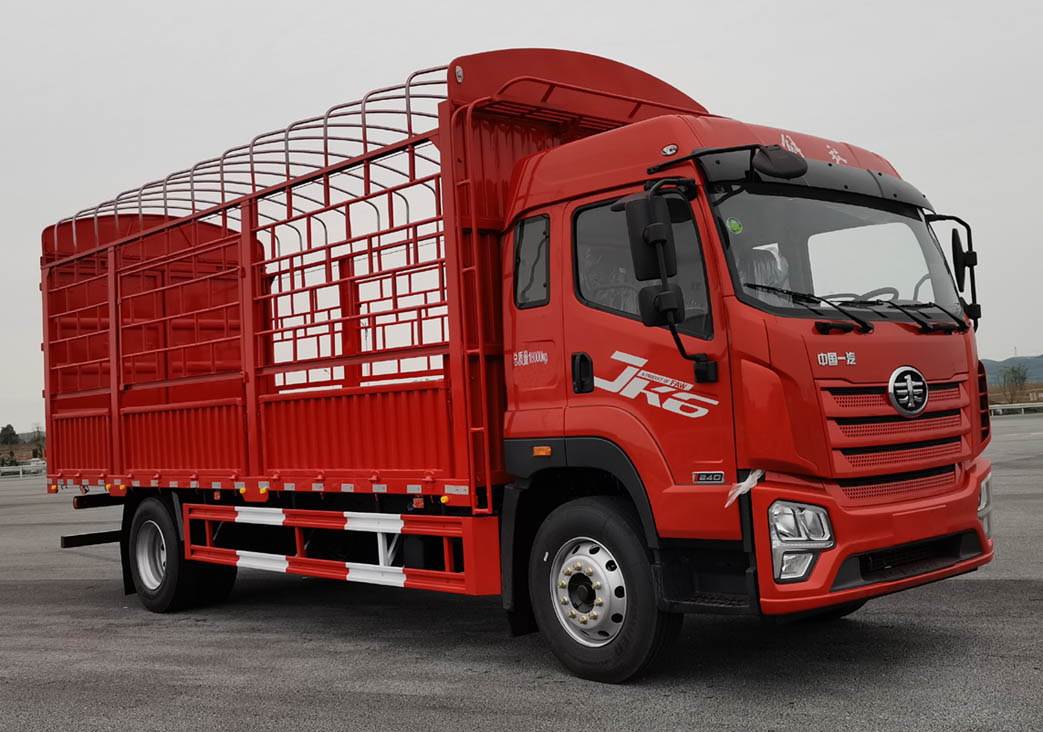 解放牌CA5180CCYP28K8L2E6A90倉(cāng)柵式運(yùn)輸車公告圖片