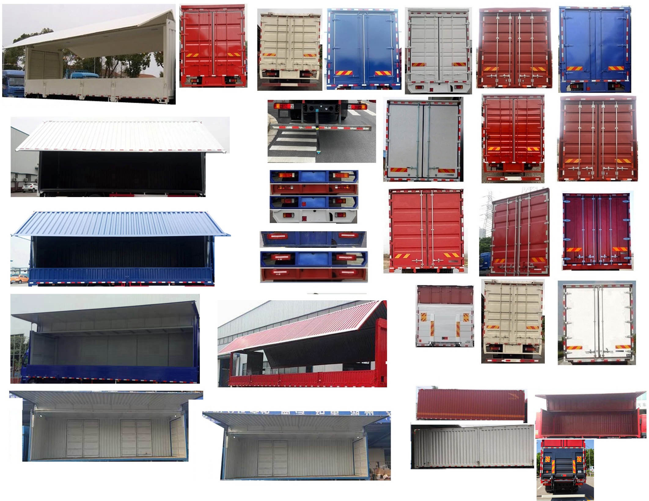 解放牌CA5180XYKP28K8L2E6A90翼開(kāi)啟廂式車公告圖片