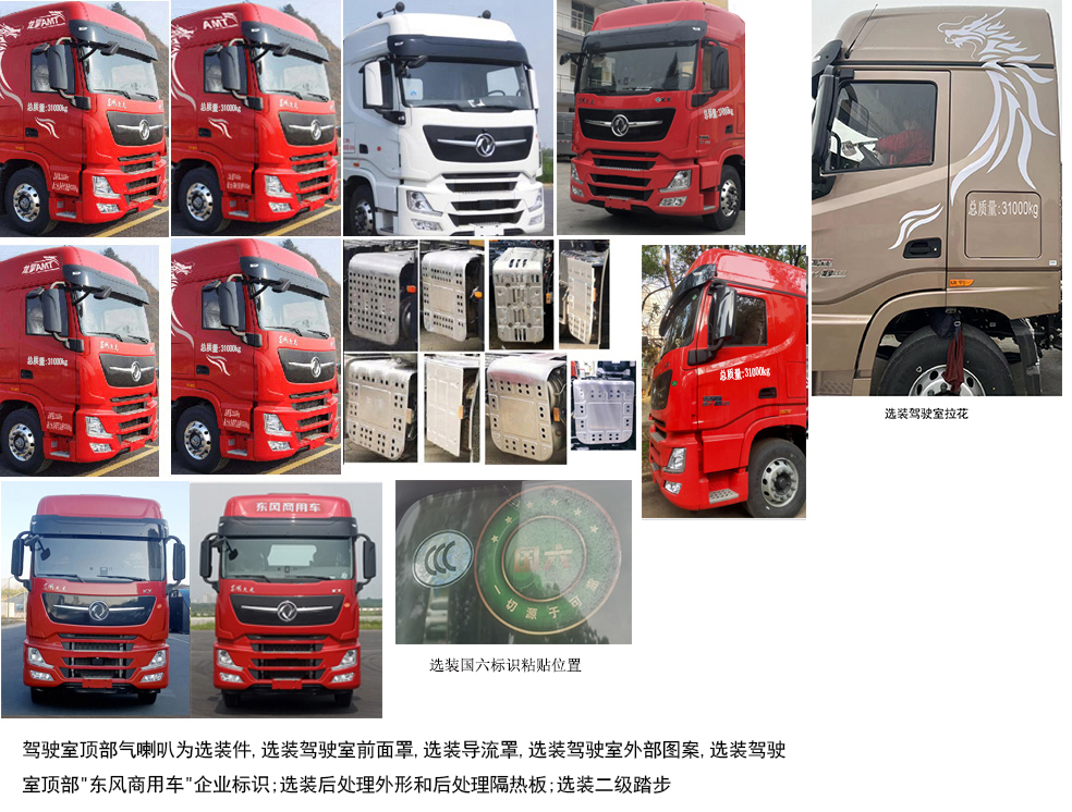 東風(fēng)牌DFH5310CCQCX1畜禽運(yùn)輸車公告圖片