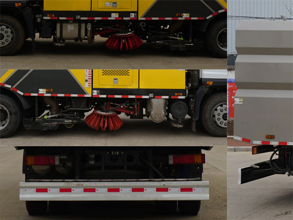 中潔牌XZL5186TXS6洗掃車公告圖片