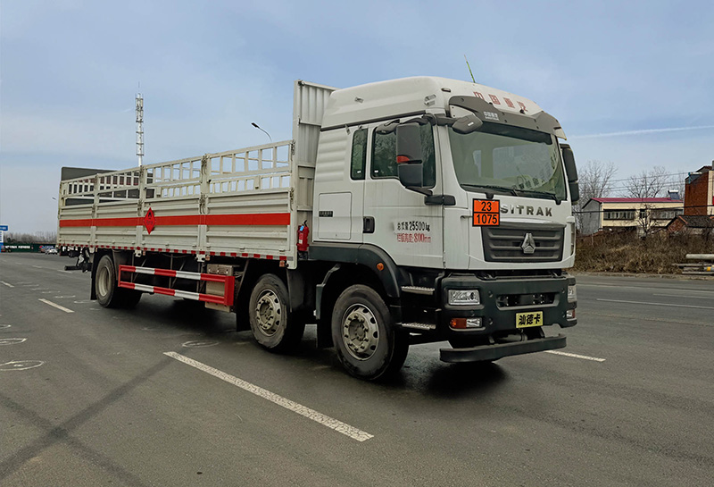 楚飛牌CLQ5260TQP6ZZ氣瓶運輸車公告圖片