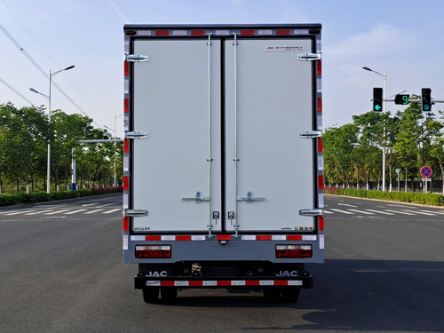 江淮牌HFC5045XXYEV20純電動廂式運(yùn)輸車公告圖片